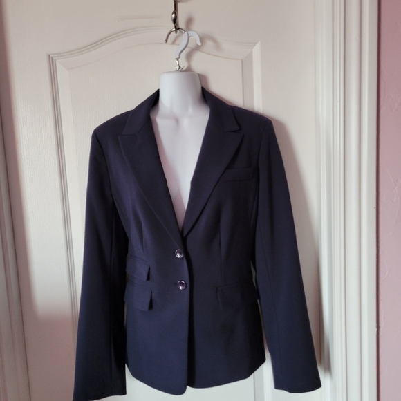 Body by Victoria's Secret Suiting Jacket Blue Size 8 - Picture 5 of 11
